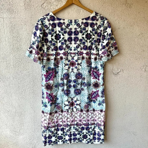 NWT Desigual Boho Floral Shift Dress 42 / XL - Picture 9 of 11